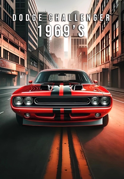 muscle car, classic car, vintage car, sports car, coupe, brand awareness, lifestyle, outdoor, bold, energetic, red, black, neutral